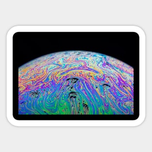 Soap Bubble Close Up Sticker